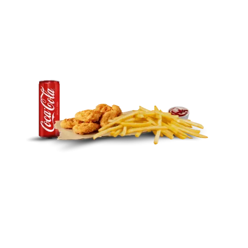 Menu nuggets x6pcs