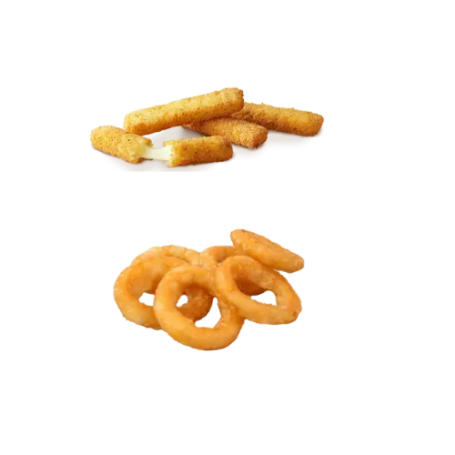 Mozza sticks ou oignon rings x5pcs